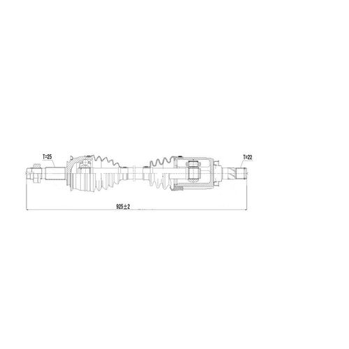 Homocinetica Completa Gm Cobalt 1.8 8v 2013/2016