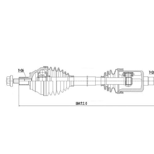 Homocinetica Completa Vw