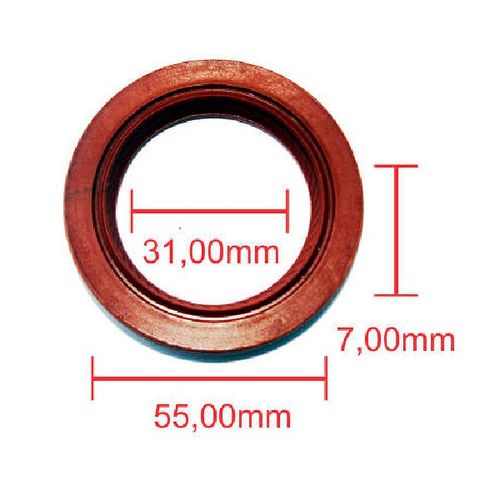 Retentor Comando Valvula Palio/uno/siena/strada/grand Siena/idea 1.0/1.4  2010/... (motor Evo)  31x