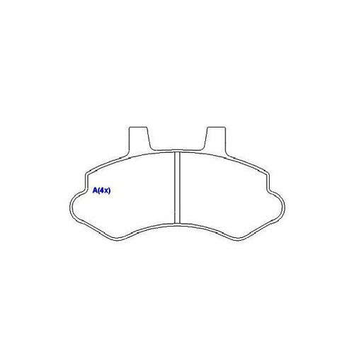 Pastilha Freio Silverado Hd Turbo 99/...