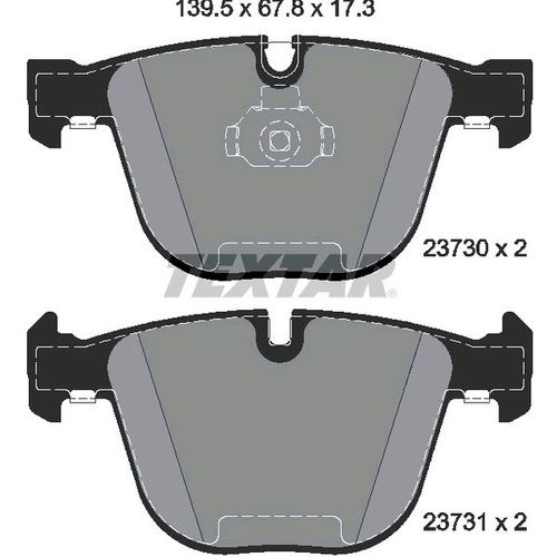 Pastilha Freio Bmw X5 4.8 07/... Serie 6/7 64