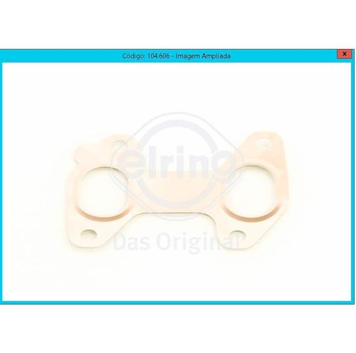 Junta Coletor Escape Fiat Fire 1.0/1.3/1.4 8v