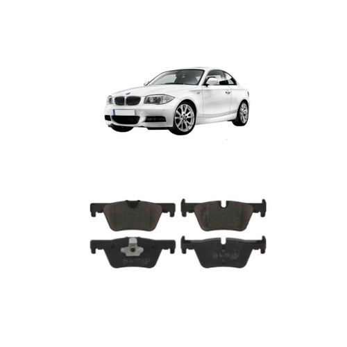Pastilha Freio Bmw 116/118/125 12/... / 316/318/320 12/... 218 2015/...- Traseira - N.o. 3421687309