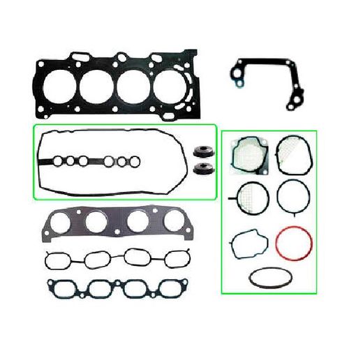 Jogo Junta Motor (superior) Toyota Corolla 1.6/1.8 16v 01/... Rav4 1.8 16v (bloco 1zz-fe/3zz-fe) /