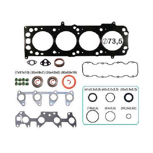 Jogo Junta Motor (superior) Corsa 1.0 8v 99/0