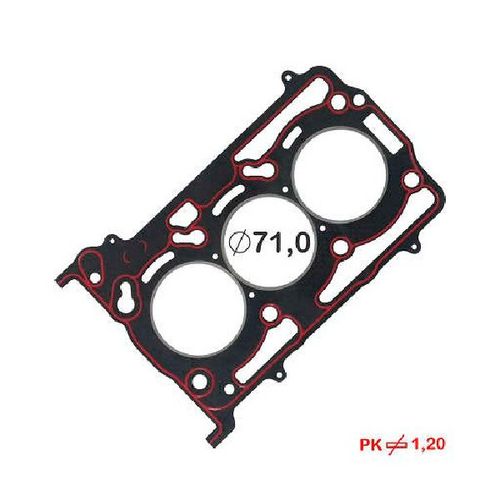 Junta Cabecote Fiat Argo/mobi/uno 1.0 3c 2017/....