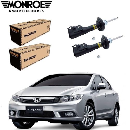 Amortecedor Honda Civic 1.8 16v 12/16  Dianteiro Esquerdo