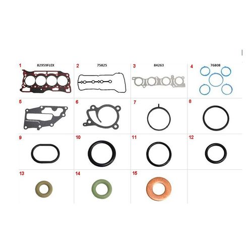 Jogo Junta Motor (superior) Renault Captur/duster/oroch/logan/sandero 1.6 16v 2016/...(amianto)