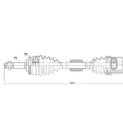 Homocinetica Completa Lifan X60 1.8 16v 2014/...