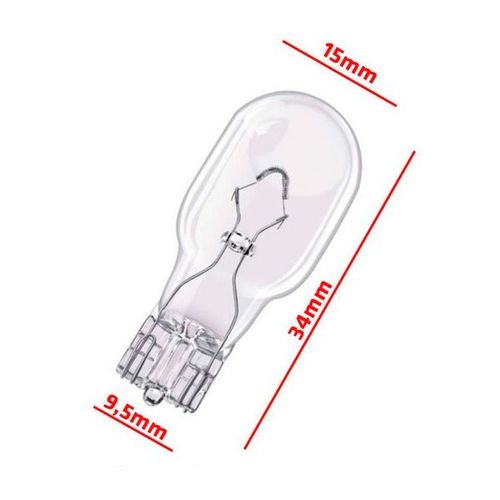 Lampada Base Vidro T15 - 1 Polo