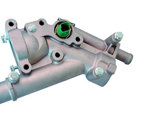 Carcaca Valvula Termostatica C4/pallas/c4 Picasso/c5/307 2.0 16v 07/... (com Sensor Verde)