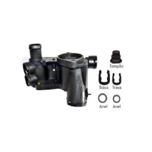 Carcaca Valvula Termostatica Gol/parati 1.0 8v/16v 97/08