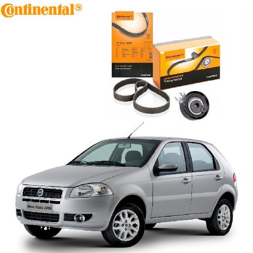 Kit Correia Comando Fiat Palio/siena/uno 1.0 8v 10/... (fire) Tensor Automatico