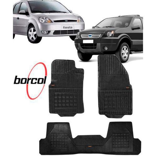 Tapete Borracha Borcol Fiesta 2003/... Ecosport 2003/...