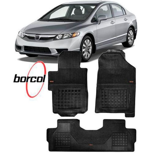 Tapete Borracha Borcol Civic 2007/2012