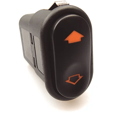 BOTÃO INTERRUPTOR VIDRO ELÉTRICO UNIVERSAL 6 PINOS - UN1001