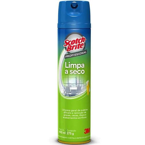Aerossol Limpa a Seco 275G SCOTCH-BRITE 3M