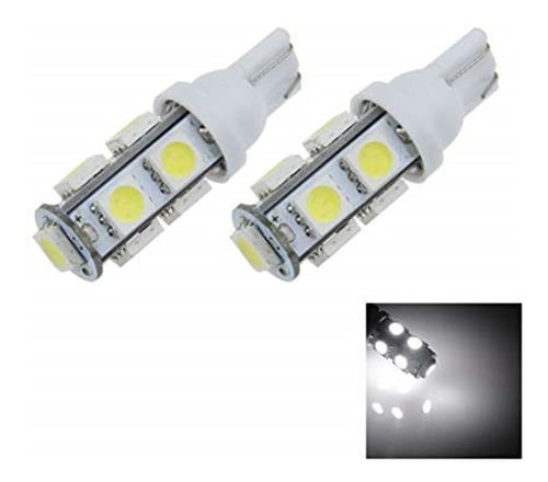 Par Lâmpada Pingo T10 9 Leds Farolete Lanterna Teto Placa