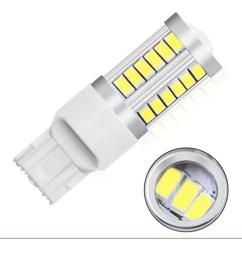Par Luz Lâmpada Led T20 2 Polos 33 Leds Lanterna Freio