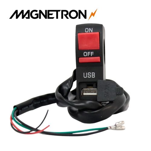 Interruptor Carregador USB Universal Magnetron