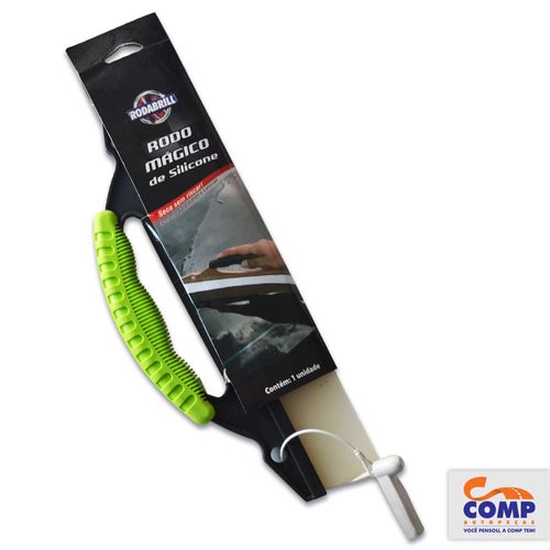 Rodo Mágico de Silicone Rodabrill Uso Automotivo Doméstico Náutico Seca Vidros Latarias 48801