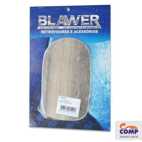 Lente de Espelho Retrovisor Direito Azera 2005 em diante 5331 - D Blawer Lado Passageiro