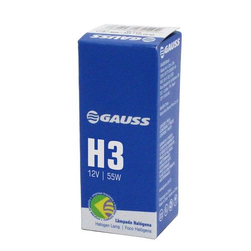 Lâmpada Halógena H3 55w 12V