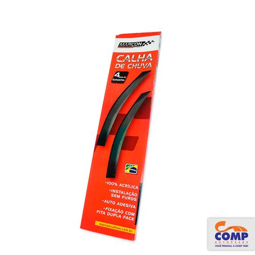 Calha de Chuva Celta Prisma 4 Portas Marçon GM-058