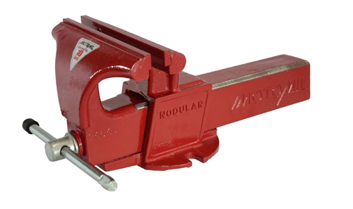 Torno De Bancada Profissional Motomil TB-800P Vermelho