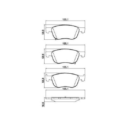 Pastilha Freio Honda Civic 2020/...
