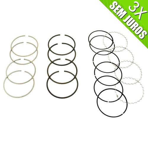Anéis para motor VW AP STD 81mm marca COFAP para motores  1.6/1.8