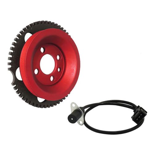 Polia de virabrequim VW AP 8V graduada para Roda Fônica