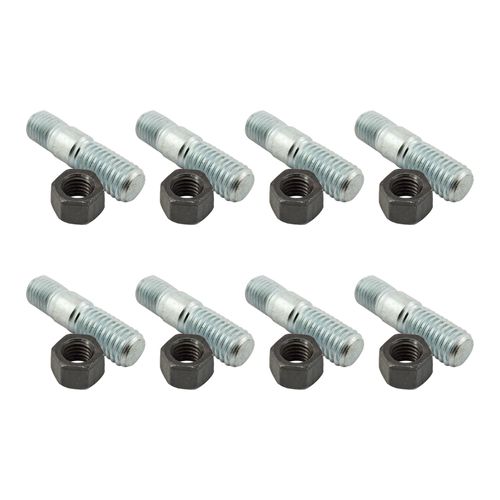Kit com 8 Prisioneiro M10x38mm + Porcas Hilux 2.8 / 3.0 Diesel