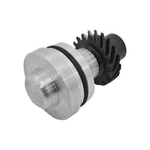 Tampão do distribuidor para VW AP 1.6 e 1.8 8V para roda fônica em alumínio billet com engrenagem