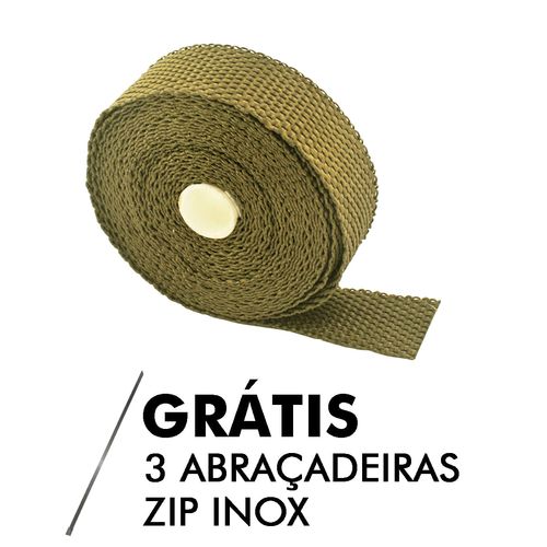 Fita Térmica Titanium 1" Largura - Spa Turbo- 1 Unidade - Universal - Veículos Leves e Pesados