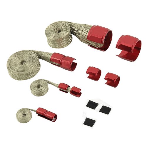 BLACK NOVEMBER - Kit revestimento de mangueiras em inox