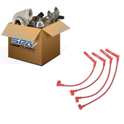Kit Turbo Celta 1.0 / 1.4 / 8V Multiponto S/ A/C e D/H - T2 - S/ TURBINA+ Cabo de vela de silicone 10.4mm SPA para GM