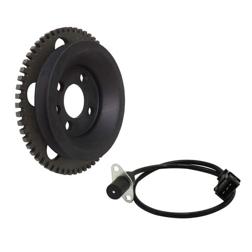 Polia de virabrequim VW AP 8V graduada para Roda Fônica