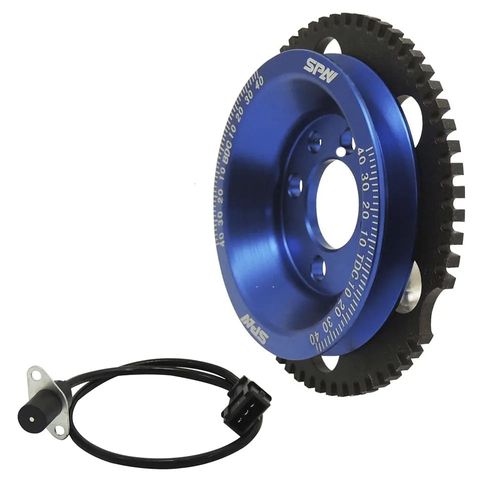 Polia de virabrequim VW AP 8V graduada para Roda Fônica