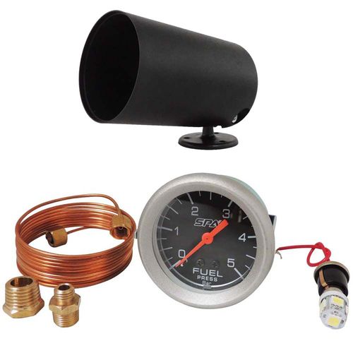 Manômetro de Pressão de Combustível 5 Bar 52 MM -  SPA TURBO