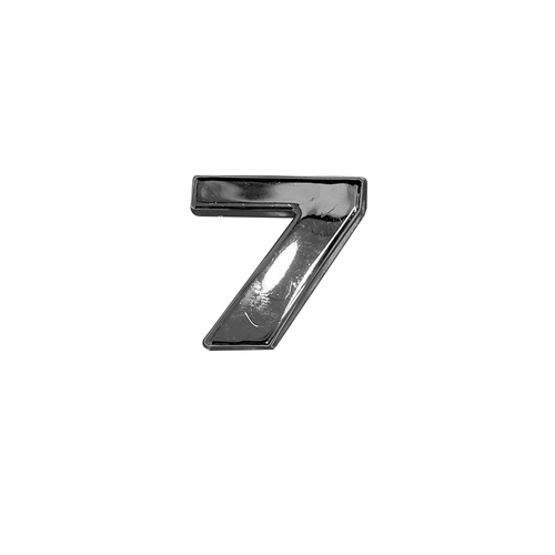 Número 7 Sete Avulso Emblema Logo Carro Moto Caminhão Casa