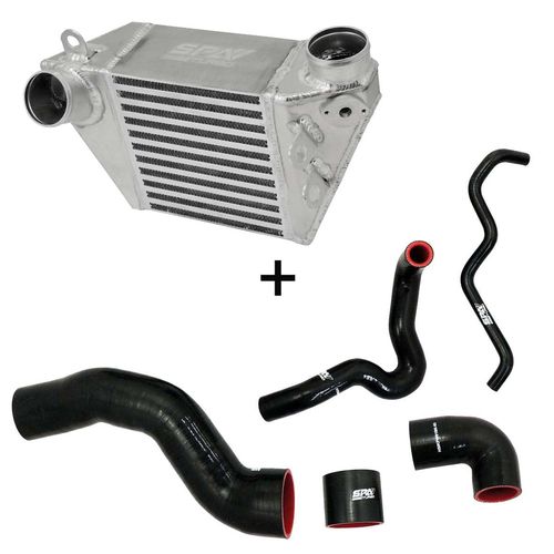 Intercooler "bombado" + Kit de pressurização em Silicone para Audi A3 1.8 20V