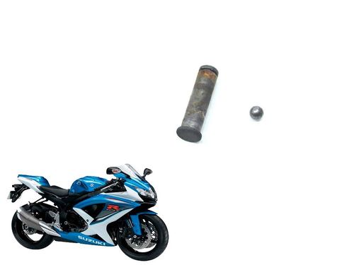 Pino Pedaleira Traseira Suzuki Gsxr 750 Srad 11-13