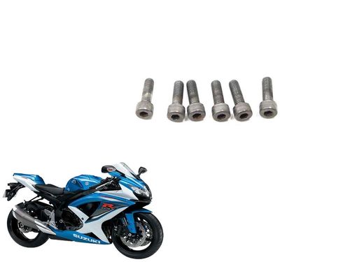 Parafuso Escape 8mm Suzuki Gsxr 750 Srad Srad 750 11-1