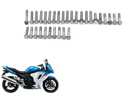 Kit Parafuso Tampa Motor 000106 Gsx 650 F Gsx650f 09-16