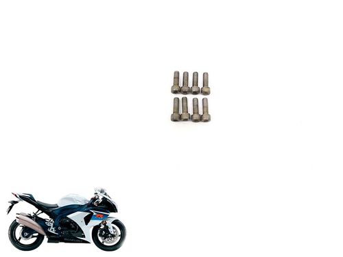 Parafuso Escape 8mm Suzuki Gsxr Srad 1000 11-16