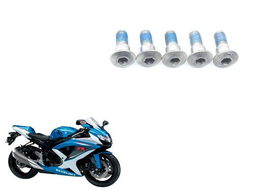 Parafuso Disco Freio Traseiro Suzuki Gsxr 750 Srad 11-13