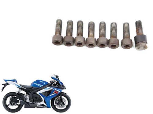 Parafuso Escape 8mm Suzuki Gsxr 750 Srad Srad 750 07-1
