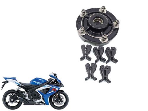 Flange Suporte Coroa Suzuki Gsxr 750 Srad 07-1