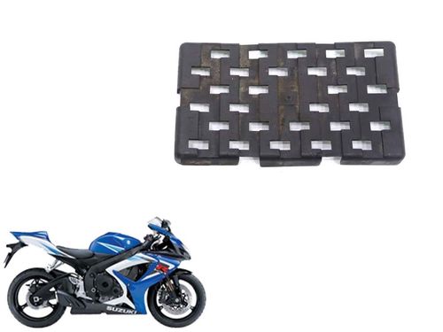 Borracha Acabamento Bateria Suzuki Gsxr 750 Srad 07-1